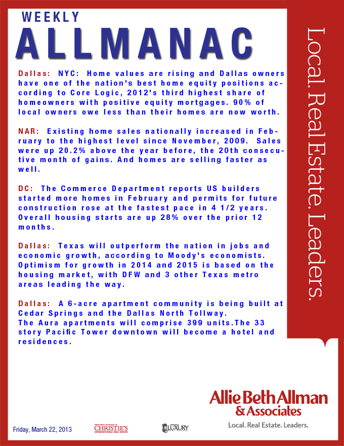 Allmanac March 22 2013